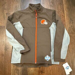 Cleveland Browns scouting combine jacket New! Size Large